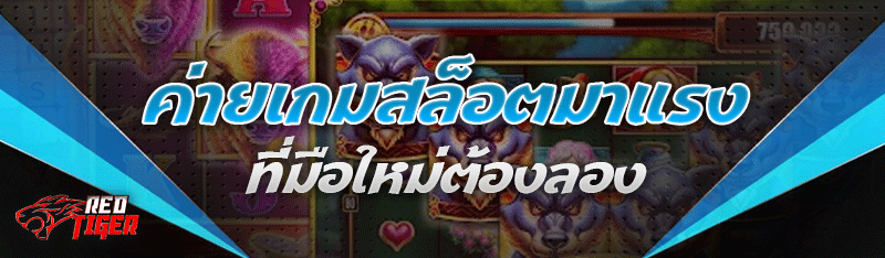 ค่ายเกมสล็อตมาแรง ที่มือใหม่ต้องลอง