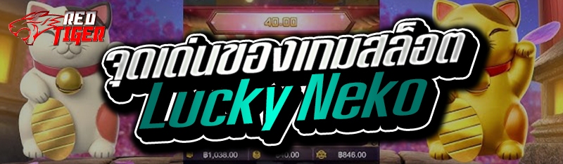 จุดเด่นของเกมสล็อต Lucky Neko