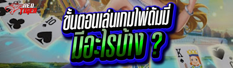 ขั้นตอนเล่นเกมไพ่ดัมมี่ มีอะไรบ้าง ?